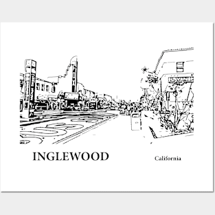 Inglewood California Posters and Art